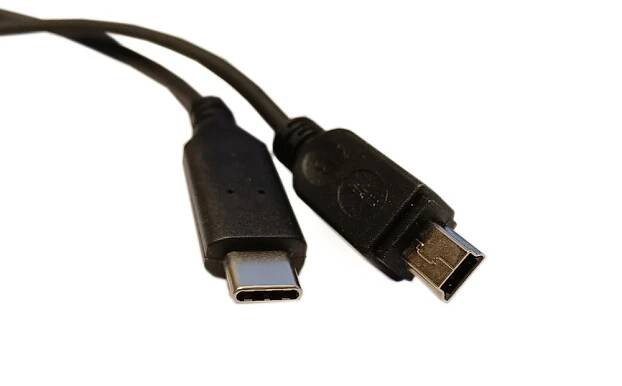 Redukce USB-C na Mini USB kabel 50cm | Aukro