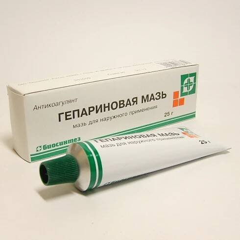 Heparinová mast
