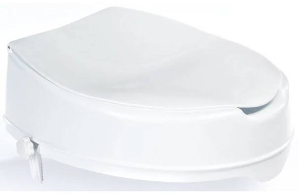 SAPHO SENIOR WC sedátko zvýšené 10cm, bez madel, bílé A0071001