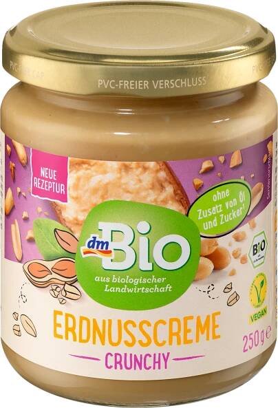 bio arašídová pomazánka, 250 g