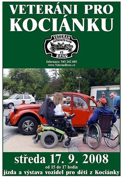 Veteráni pro Kociánku – Veteran Automoto Club Brno