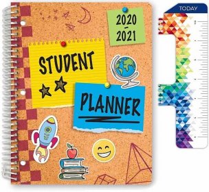Kids academic planner for 2020-2021 school year.