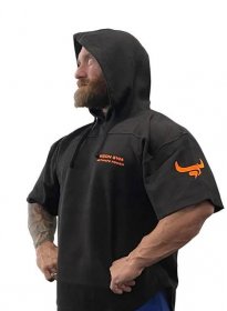 Bizon Gym Rag Top s kapucí 515 černý