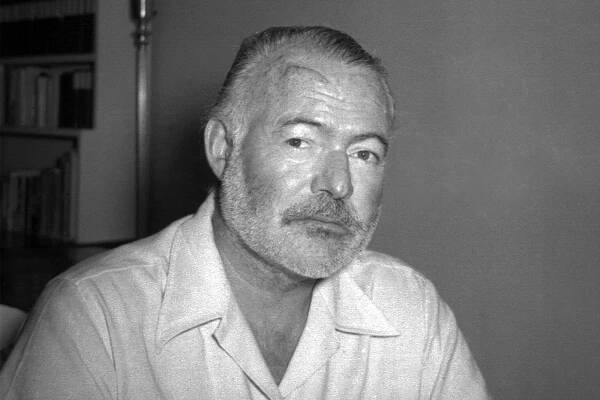 Ernest Hemingway in 1950
