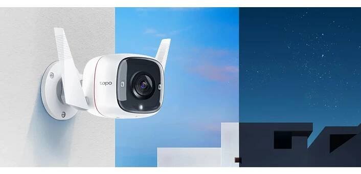 TP-LINK Tapo C310 Outdoor IP66 Security Wi-Fi 3MP Camera,micro SD,dvoucestné audio,detekce pohybu
