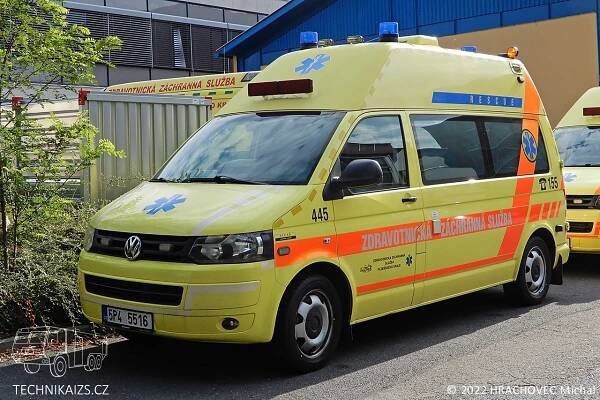 ZZS PK - Rokycany - XX - RZP 445 - VW T5 - TECHNIKAIZS.cz