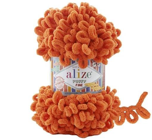 Alize Puffy Fine 6 Oranžová