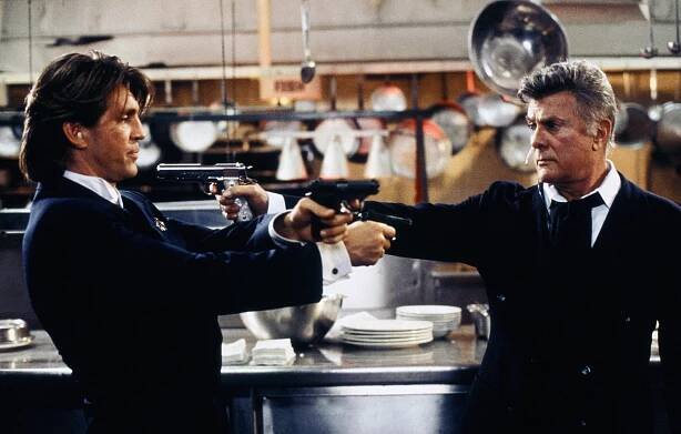 Nesmrtelní - Z filmu - Eric Roberts, Tony Curtis