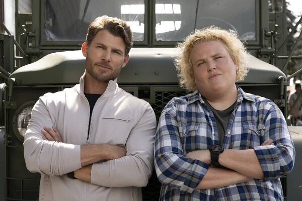 FUBAR - Astronautem proti své vůli - Z natáčení - Travis Van Winkle, Fortune Feimster