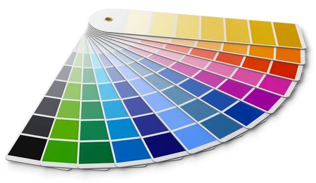Výběr palety barev PANTONE — Stock Fotografie © scanrail #8311215