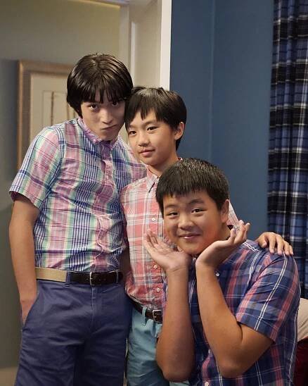 Huangovi v Americe - Hal-Lou-Ween - Z natáčení - Forrest Wheeler, Ian Chen, Hudson Yang