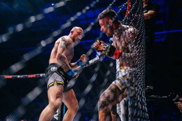 Daniel Schwindt Wins War Against Czech Fighter Marek Bartl At Oktagon 68 In Fight Of The Year Candidate