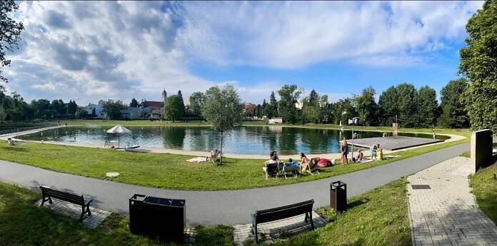 Koupaliště Lhotka Praha