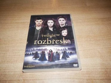 TWILIGHT ROZBŘESK 2. ČÁST, DVD - Film