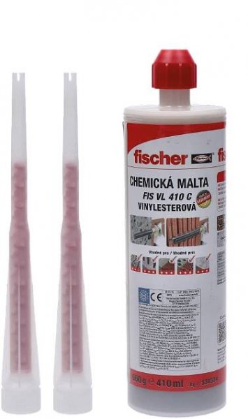 chemická malta Fischer FIS VL 410 HWK, 16 ks v boxu | EUROBYT CB s.r.o.
