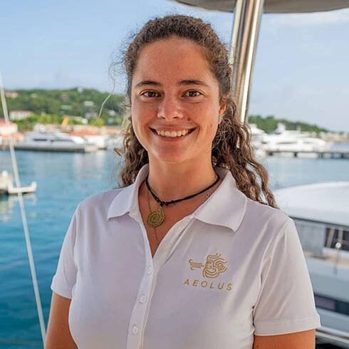 Aeolus 77 Crew Profile - Luxury Crewed Yacht - Best of BVI Boats