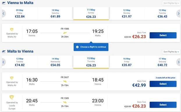 Malta na jaře přímým letem z Vídně. Letenky od 1 312 Kč