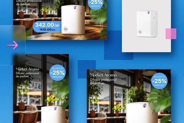 Instagram Post Social Media Design ads banner post Aroma cosmetics Fragrance perfume нейросеть