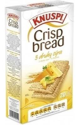 Knuspi Crispbread jarní zelenina 150 g