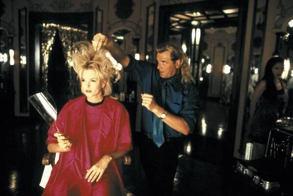 THE BIG TEASE, from left: Kylie Bax, David Rasche, 1999, © Warner Brothers