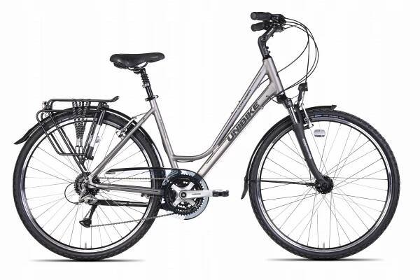 Dámské kolo UNIBIKE VOYAGER 21'' v grafitově matné barvě