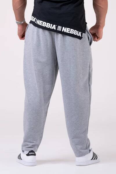 Nebbia Tepláky 186 Beast Mode On - Šedé - 4