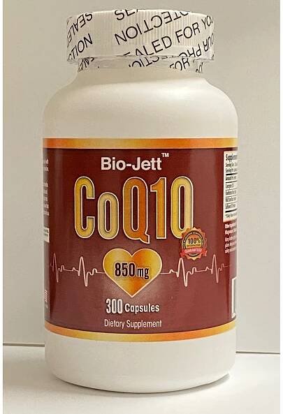  Bio-Jett CoQ10 850mg 300 Capsules 
