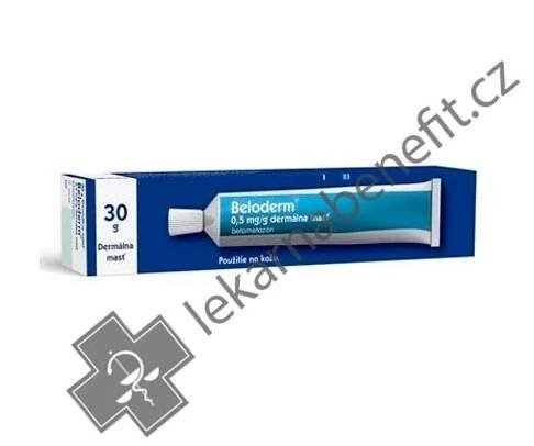 Beloderm mast a roztok – koupit bez receptu online