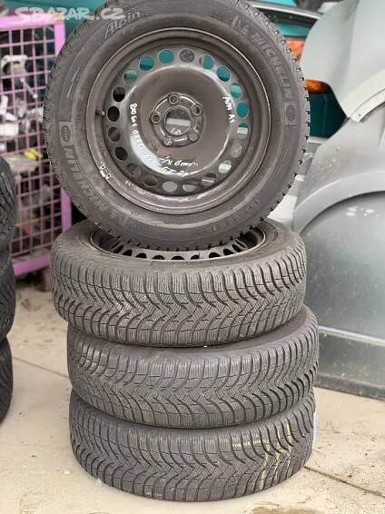 Zimní sada kol Audi A1/VW Polo/Škoda Fabia 5x100 - Praha, Ruzyně - Bazar