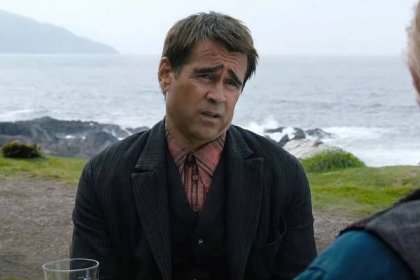 Colin Farrell's eyebrows should win an Oscar each for Banshees of Inisherin