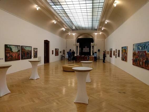 Barevný a lidský svět Jana Šafránka v Obecním domě | České galerie / Moderní umění a současná malba, aktuální výstavy