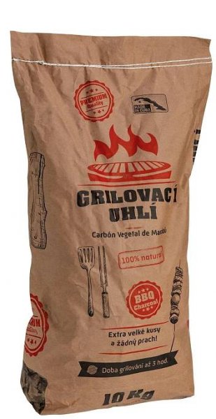 Uhlí grilovací 10 kg