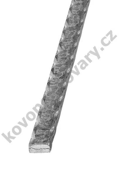 30.202-3m - zdobená pásovina pro kované zábradlí a schodiště, pr. 20x10 mm, cena za 3 m - prodej po 
