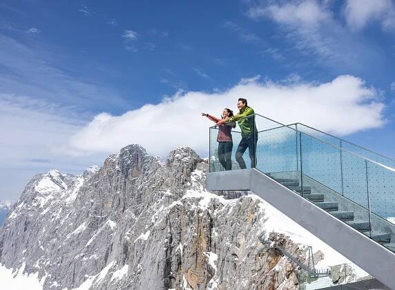 Dachstein Himmelsleiter: Panorama erleben - Der Dachstein