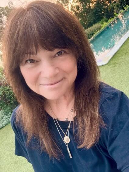 Valerie Bertinelli smiles in a selfie.