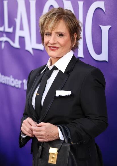 Patti LuPone at the "Agatha All Along" premiere on September 16, 2024