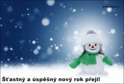 Přání nový rok, silvestr (obrázky, text) | Pobavime.cz