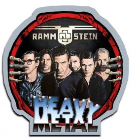 Magnetka ořez-Rammstein 1
