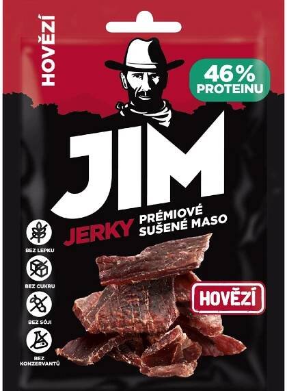 Sušené maso Jim Jerky Jerky hovězí 23 g