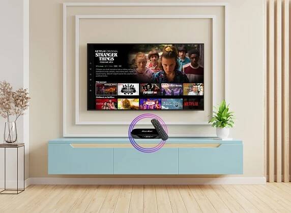 XtendLan Android TV box HK1T XL-ABOXHK1T | ASM 100MEGA Distribution spol. s r.o. - DODAVATEL PRO DATOVÉ A TELEKOMUNIKAČNÍ