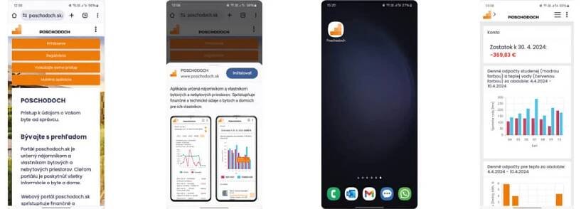 Mobilní aplikace POSCHODECH | ANASOFT