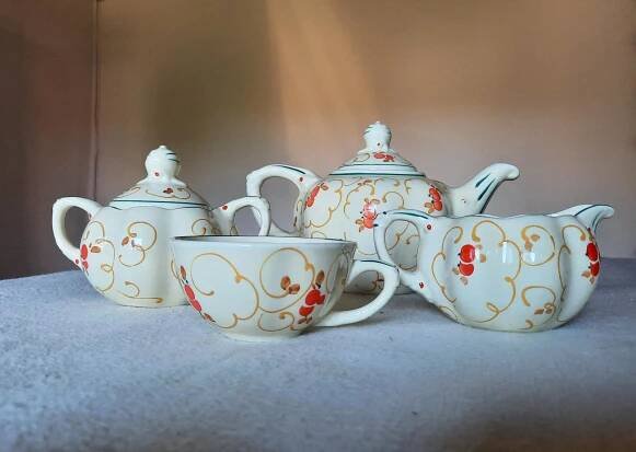 Sada keramiky Ditmar Urbach Hand-painted