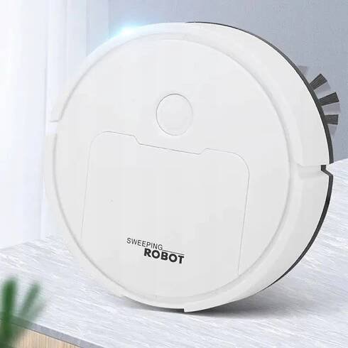 Robotický vysavač - Bílá - Nový