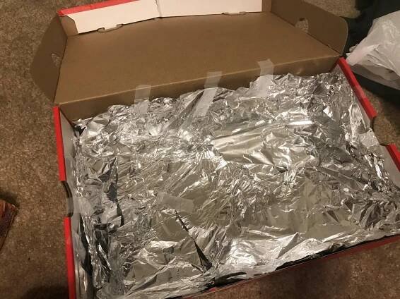 Cover the Inside With Tinfoil