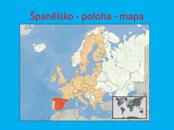 PPT - EVROPA Španělsko III2-Z7-III-03 PowerPoint Presentation, free ...