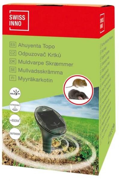 Swissinno Odpuzovač hlodavců solární 650 m2 nakoupit u OBI