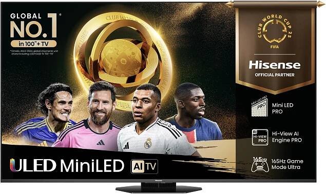 QLED televize Hisense 75U8Q