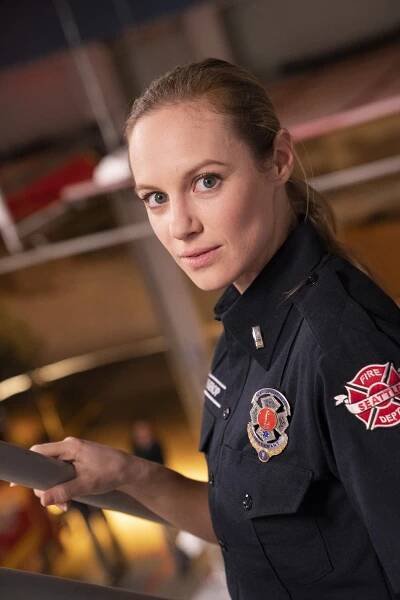 Station 19 - Těžká zkouška - Z natáčení - Danielle Savre