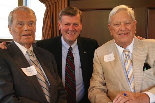 ralph hauenstein, peter cook, and tom haas