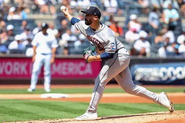 Yankees shut down by Jason Alexander, not that one, in 7-1 loss to Astros